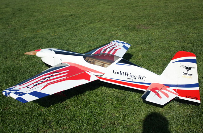 Goldwing ARF-Brand Corvus 77'' Extreme Series Aerobatic 35CC RC Plane C Carbon Version