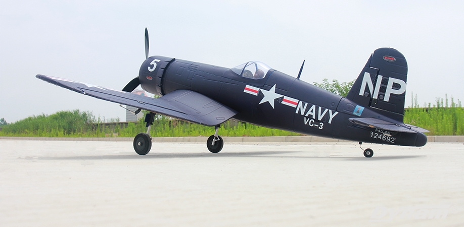 Dynam F4U Corsair 1270mm (50") Wingspan RC Airplane Ready-To-Fly