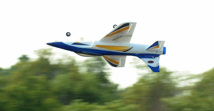 Dynam Meteor Brushless 70mm EDF RC Jet RC Airplane 4-Ch RTF