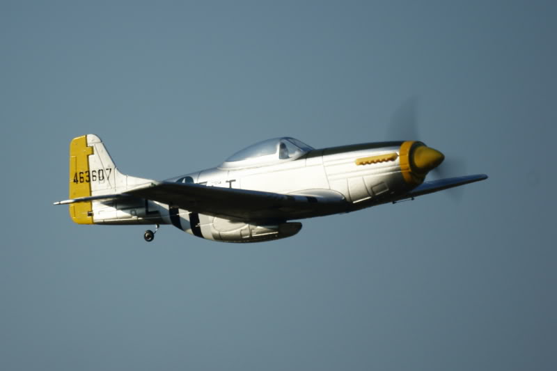 P-51 Mustang 1200mm Electric RC Airplane Ready-To-Fly