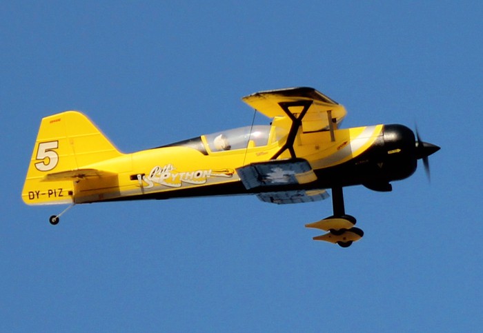 Pitts Python 42'' Yellow EPO RC Airplane Read-To-Fly