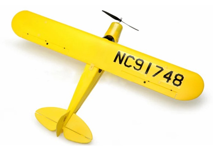 Dynam Super J3 Cub PA-18 RC Scale Trainer Yellow 1100mm 43