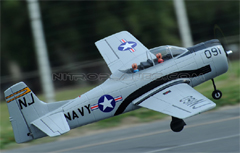 Dynam T-28 Trojan 1270mm EPO RC Plane With Retracts Ready-To-Fly