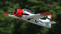 Dynam T-28 Trojan V2 1270mm (50") PNP RC Plane Red