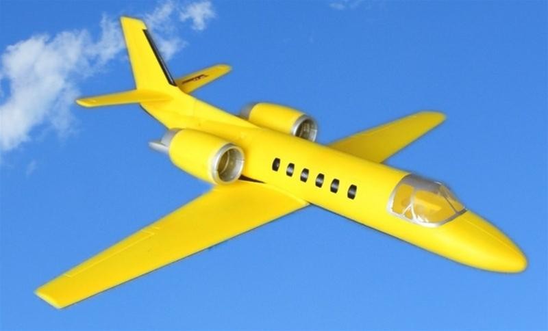 Dynam Turbo Jet V2 Twin 64mm EDF Jet PNP Yellow