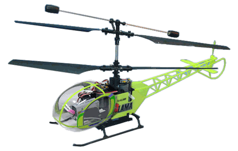 lama rc helicopter