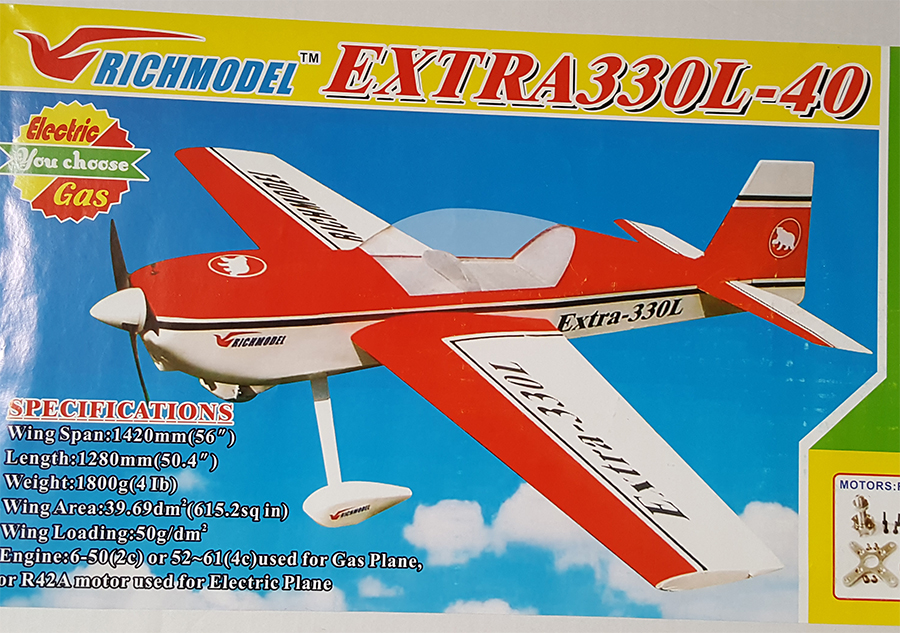 Richmodel Extra 330L 56'' 3D RC Plane New