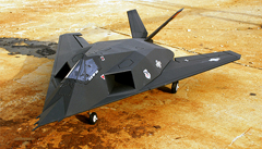 LX-Model F-117 Nighthawk Stealth Fighter 64mm EDF Electric RC Jet Airplane PNP