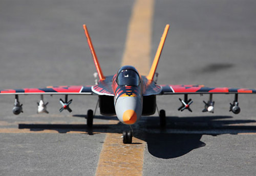 Starmax F/A-18E Hornet Fire Tiger 64mm Electric EDF RC Jet Ready-To-Fly