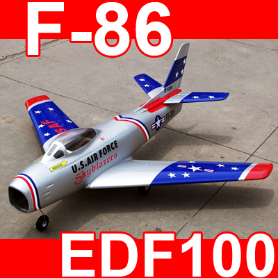 F-86 Sabre 100 EDF Fiberglass 49.4'' RC Airplane ARF, Returned Item
