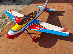 F3A 50E A4 55'' Balsa Electric RC Plane