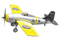 LX F4F Wildcat 47''/1200mm EPO Electric RC Airplane PNP Yellow