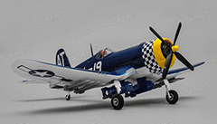 F4U Corsair A-203 800mm Wingspan EPO Electric RC Plane PNP Version with Motor ESC Servo, Returned Item