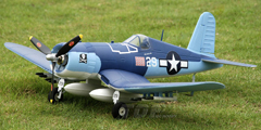 TopRC F4U Corsair Blue 750mm/30.00in EPO Electric RC Airplane PNP