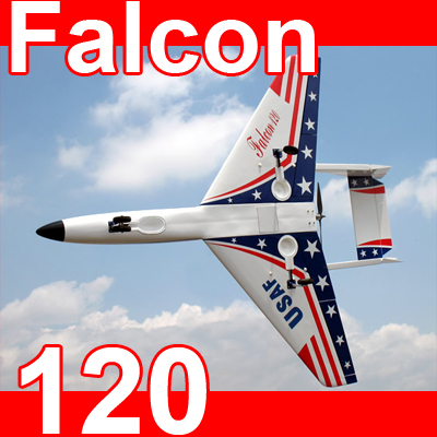 Super Falcon 120 63'' Pusher Jet ARF US Flag