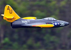 Freewing F9F Panther 64mm RC EDF Jet Ready-To-Fly - As Fast As 95MPH