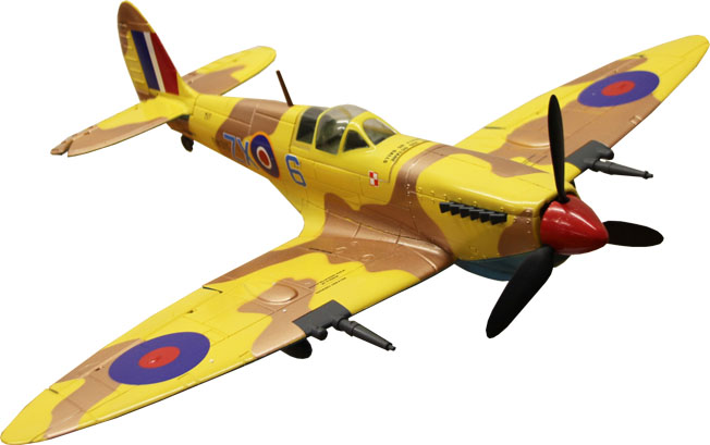 Freewing Spitfire 650mm Electric R/C RC Airplane Plane Ready-To-Fly