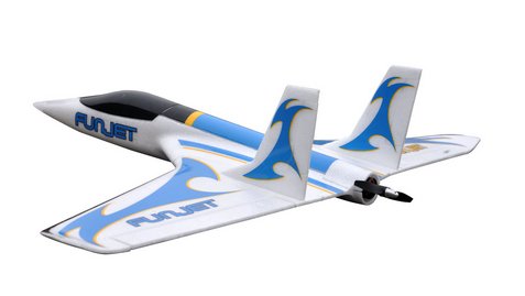 HSD Funjet 800mm Wingspan RC Plane PNP Blue