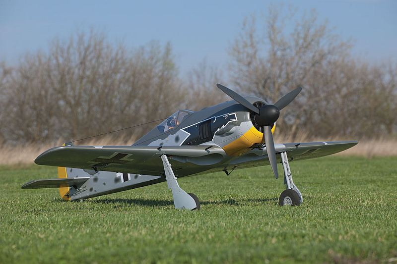 FlyFly Focke-Wulf FW-190 1400mm/55'' EPO Electric RC Plane