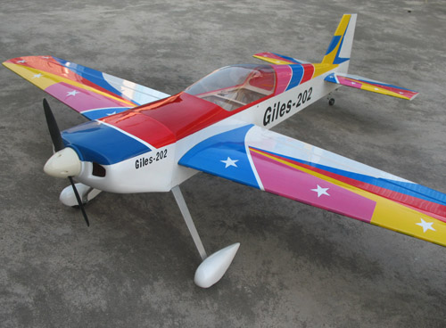Giles 202 50cc 75.9'' Nitro RC Airplane ARF New