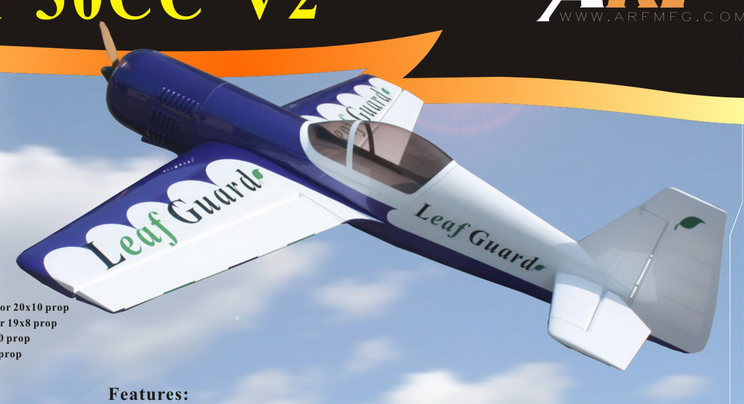 Goldwing ARF-Brand Sukhoi Su-26 30CC 73.5'' RC Airplane B