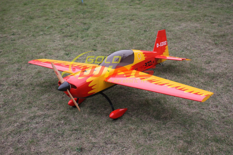 Goldwing EXTRA 300LP 88'' RC Airplane Version 3 50CC V3 Red A