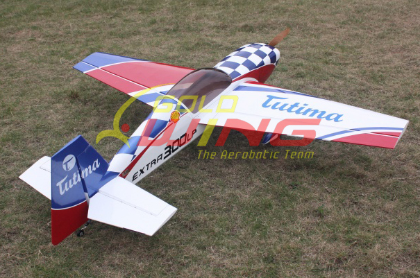 Goldwing Extra 300LP 73''/1860mm 30CC Aerobatic RC Airplane with Carbon Fiber Parts White B