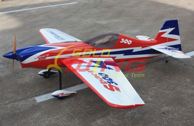 Goldwing Sbach 300 50CC Version 3 89''/2260mm RC Airplane White A