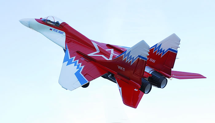 MiG-29 Twin(2) 55mm EDF Powered by Brushless Motor, Speed Up To 90MPH PNP