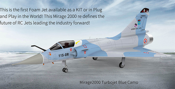 HSD Mirage 2000 Turbine Jet PNP