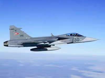 JAS-39 765mm Wingspan 80mm Ducted Fan EDF Jet Fighter RC Airplane Kit Version with Servos Installed