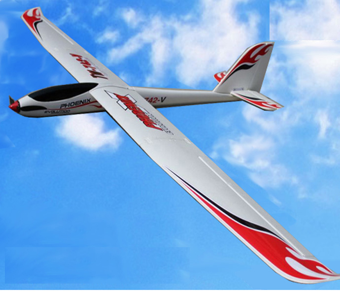 Lanyu Phoenix Evolution 2600mm/103'' RC Glider Airplane (742-5) Ready-To-Fly