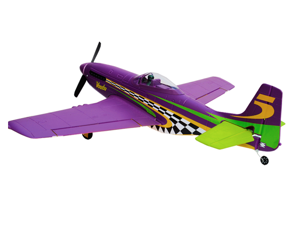 Lanyu P-51 Mustange Voodoo 30'' (TW-768-1) EPO Electric RC Plane PNP