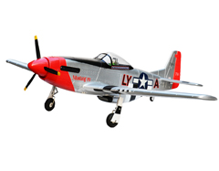 P-51 Mustang 1400mm/55.1'' Electric RC Airplane kit