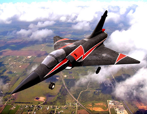 Mirage 2000 Ready-To-Fly 64mm EDF Electric RC Jet Airplane Powered by Brushless Motor and LIPO Battery