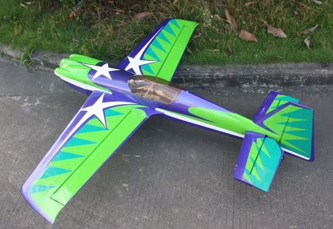 Goldwing MXS-R 70 60'' Aerobatic Electric/Nitro Carbon Fiber RC Airplane Green A