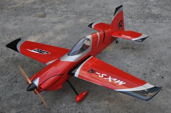 Skyline MXS-R 30CC 75''/1915mm Aerobatic RC Airplane Red B, Returned Item