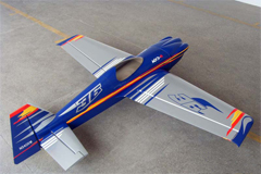 Goldwing ARFMFG Brand MXS-R 70 60'' Aerobatic Electric/Nitro RC Airplane Blue B