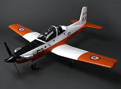 Unique Models Pilatus PC-9 1200mm PNP Orange