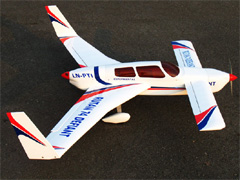 Rutan 74 Defiant Nitro Gas RC Airplane 65'' ARF White