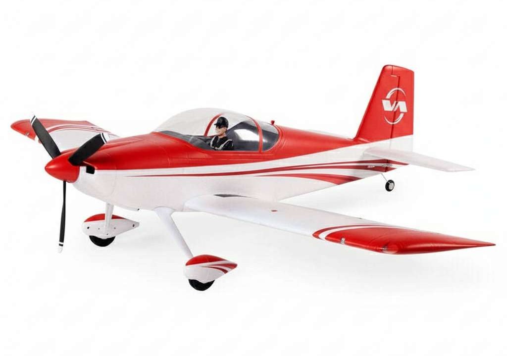 RV8 1278mm Wingspan 3D Aerobatics RC Plane PNP Red