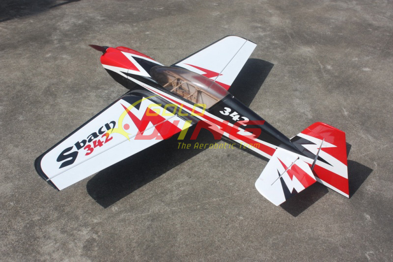 SBach 342 50E 55'' Thunderbolt Aerobatic RC Airplane A