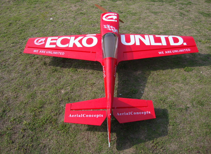 Skyline MX-2 30CC 73'' 3D Aerobatic RC Airplane Red B