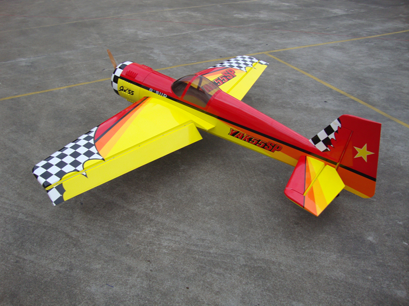 Skyline Yak 55SP 50CC 88'' 3D Aerobatic RC Airplane With All Carbon Fiber Accessories