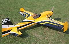 Skyline Slick 70 61'' RC Airplane Yellow, Returned Item