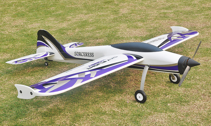 LX Sorceress 1400mm/55\'\' Electric Plane RC Kit General Hobby - Version