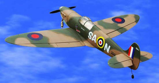 Spitfire 120 73'' RC Plane New