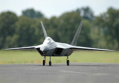 F-22 Raptor 2.4G 64mm EDF Electric RC Jet Airplane Plane 100% Ready-to-Fly Grey