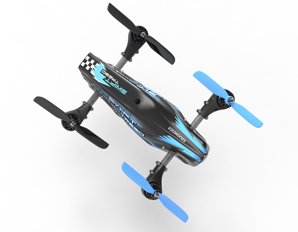 VolantexRC Swift TR280 Tilt-Rotor FPV Racing Quadcopter (V801-1) Kit Version