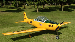 T-34 56.7'' Nitro Gas Radio Remote Control ARF Plane